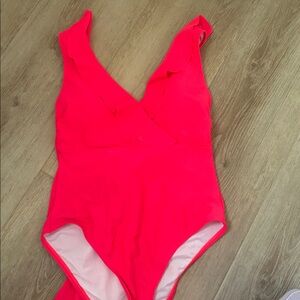 Vibrant Pink One-Piece Swimsuit